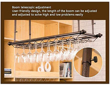 Cremagliera Del Vino Del Metallo Porta Bottiglie E Vetro Scaffale Per Vino- Portabottiglie Da Appendere, Portabottiglie Da Vino, Per Cucina Domestica E Decorazione Bar