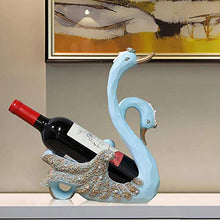 LHQ-HQ Decorazioni Arte Artigianato Swan armadietto del Vino a casa Vino Rack Mobile TV Decorazione Pratico Regalo 2