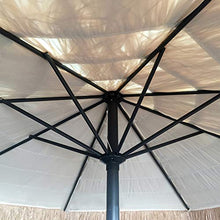 LCYXM Ombrellone da Esterno 2.7M, Ombrellone in Paglia Artificiale, Ombrellone da Spiaggia alle Hawaii, Ombrellone da Esterno, con Disegno A Manovella, Utilizzato per Balcone/terrazza/Spiaggia -se