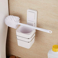 MeYuxg Scopino e Supporto per Toilette,Set di Scopini per WC di Alta Qualità,Con Tazza a Tenuta Stagna,Scopino per WC Adatto per il Bagno di un Hotel Familiare o un Bagno Pubblico(Bianco Caldo)