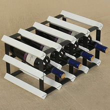 Portabottiglie da appoggio Titolare armadietto del vino bagagli basamento del vino Display Rack Wine Rack casa Governo del vino Espositore Ripiani Vino storage con Table Top Portabottiglie da vino da