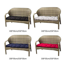 Maalr Cuscino Imbottito per Panca da Giardino, Soggiorno Divano Mobili Morbido Cuscino, Soffice e Comodo - per Interni ed Esterni per Panchine da Giardino e Dondoli, 150*50*10CM