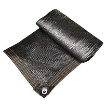 LLPEIJIE026 Rete Ombreggiante 80%,Crema Solare,Tenda Parasole Rettangolare,Resistente ai Raggi UV,Traspirante,con Occhielli,per Giardino,Terrazza,Campeggio,Patio,Nero(2x4m/6.6x13.1ft)