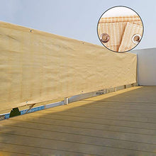 WXQIANG Beige Rotolo Up Shades Tende for Porticato Patio Deck, Outdoor Roller Finestra dello Schermo di segretezza Ombra for Pergola Canopy Protezione Solare, Isolamento Termico