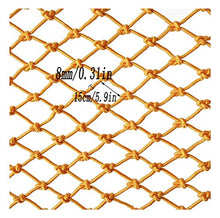 WaiMin Isolamento Rete Decorativa Protezione Scale Rete for Bambini Rete anticaduta Rete in Nylon Soffitto Rete Rete da Arrampicata Resistente all'Usura Rete anticorrosione (Size : 2x4m)