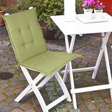 Cuscino del Sedile Cuscino per Sedia Computer da Ufficio, Cuscino per Sedia da Giardino con Schienale Alto Cuscino per Esterni da Giardino Pieghevole Cuscino Imbottito in Spugna Antiscivolo