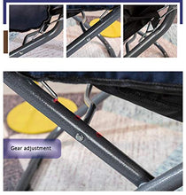 HongTeng Divani Pigro Divano Fagiolo Tatami Sedia Pieghevole Sedia Computer Casa Balcone Reclinabile Tre Regolabile + Poggiapiedi + Cuscino 63 × 75 × 85 cm (Color : Gray)