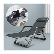 CJW-LC Sedia Relax Reclinabile Pieghevole A gravità Zero,Lettino Prendisole da Giardino Regolabile in Spiaggia con Poggiatesta Staccabile Lettino da Esterno Portatile,Supporto 300 kg