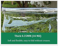 Telo Occhiellato Impermeabile PVC Addensato Tenda Impermeabile, Resistente Ai Raggi UV Telo Isolante in Serra, può Essere Personalizzato (Color : 0.35mm, Size : 1.2×3m)