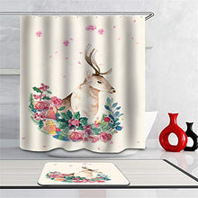 LIYAN Combinazione Bagno. Immagini Chiare E Colori Vivaci Rendono Il Tuo Bagno Pieno di Vita. Accessori da Bagno. Pittura. Renna. Fiori.