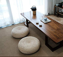 Jambala Cuscino Futon in Paglia Stile Giapponese Ispessimento for la casa Cerimonia del tè Tatami Meditation Meditation Mat Tappetino (Color : D, Size : M)