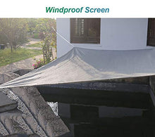 Voiles d'ombrage pour patio Sunblock Protection Solaire Brise-vue pare-soleil pour jardin Brise-vue et pare-soleil pour balcon Serre terrasse patio pergola Plage plantes potager Extérieur(Size:3x8m)