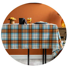 Tovaglia a Reticolo Rettangolare Per Tovaglia Impermeabile, Tovaglia Resistente Ai Liquidi E Lavabile, Tovaglia Per La Casa, Soggiorno, Cucina, Decorazione