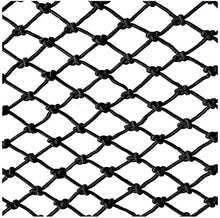 WaiMin Rete di protezione for scale nera Rete di sicurezza for balcone Rete tessuta a mano Decorazione murale Rete Rete for gatti Rete anticaduta Rete for recinzione 100mm * 100mm Maglia 6mm Corda Wai