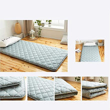 ZIEO Mat Pieghevole Spessore 6 cm Pieghevole futon Soft Spessore Giapponese dormitorio Mattress Pad Dormire Tatami Tappetino 90x190x6cm Pieghevole futon Giapponese