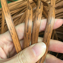 VIGAN 500g PE Rattan Piatto Sintetico Rattan Materiale per Tessitura Plastica Knit Rattan Legno