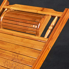 FUFU Sedie a sdraio Sedia reclinabile Pieghevole Lunch Siesta Letto multifunzionale Balcone Reclinabile in bambù per adulti Casa Tempo libero Anziana Fresco sedia Pieghevole Bamboo Mat Sedia Donna inc