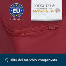 Beautissu Materasso da Campeggio Pieghevole - Materasso Pieghevole Ospiti - Campix 80x195 cm - Soffice Confortevole e Funzionale - Rosso - Materasso Traspirante in Microfibra - Lettino da Viaggio