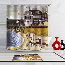 LIYAN Combinazione Bagno. Immagini Chiare E Colori Vivaci Rendono Il Tuo Bagno Pieno di Vita. Accessori da Bagno. Vita Cittadina Occidentale.