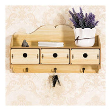 LYM &ripiano di stoccaggio Scaffale di stoccaggio delle Chiavi, griglia di stoccaggio della Parete Decorativa dell'entrata fissata al Muro Scaffale di Finitura (Color : 2#)