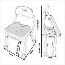Sedia da bagno Anziani Sgabello da Bagno Sgabello da Bagno Sedia Pieghevole Multifunzionale Sgabello Da Bagno Per La Sicurezza Anziani