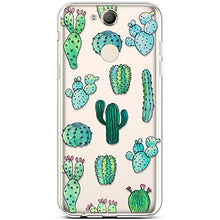 Robinsoni Cover Compatibile con Sony Xperia XA2 Cover Silicone Colorate Clear View Trasparente Cover Morbido Flessibile Caso Antiurto Cover Cartoni 360 Gradi Bumper di Gomma para Sony Xperia XA2