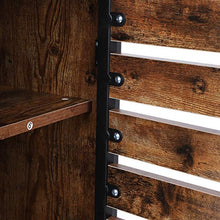 Retro Industriale Comodino Comodino Comodino Comodino Storage Cabinet Per Soggiorno Camera Da Letto 30x37x80cm
