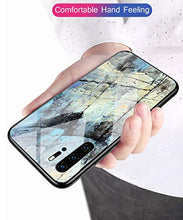 Suhctup Compatibile con Huawei Y6 2018 / Honor 7A Custodia Protettiva in Vetro Temperato 9H + Cornice Paraurti in TPU Silicone Morbido Assorbimento degli Urti a 360 Gradi Protezione -Marmo 1