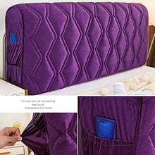 ZHKGANG Fodera per Testiera Copriletto in Tessuto all-Inclusive Copriletto con Copertina Morbida Parapolvere in Stile Europeo Semplice E Moderno,Pink-160cm