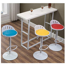 LF- Bar Stool Bar Stool Moda Creativa Bar Chair Casa Schienale Alto Seggiovia Bar Stool Rotante ad Alta Sgabello Sgabello Colazione Ristorante Ascensore Sgabello semplicità (Color : Green)