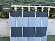 SCREEN frangivista frangivento sistema di recinzione di ultima generazione moderno effetto 3d in PVC per cancelli e ringhiere RAL 7040 GRIGIO CHIARO