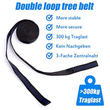 Amaca da Campeggio, Amaca Doppia, Amaca Sospesa da Giardino in Nylon, Amaca da Esterno, Portata Fino a 300 kg, 275 * 140 cm, con Fissaggio di qualità, per Viaggi, Campeggio, Giardinoadatta