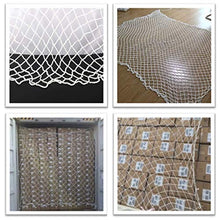 MFLASMF Rete di Sicurezza Protezione per balconi Rete di Recinzione per Locali Bianca Protezione per edifici Rete per Balcone Scale Rete Anti-Caduta Campeggio all'aperto, Arrampicata, amac