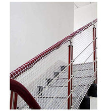 WaiMin Rete sicura for bambini Rete da costruzione Scale for bambini Balcone Rete protettiva Reti in nylon Impianto Senna Isolamento Rete anti-gatto Scuola materna Parco giochi Decorazione Rete antica