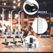 LQKYWNA Dispenser di Bevande a Parete, 3 Portabottiglie Ottico Distributore A Parete Bevande Distillati di Vino Portabottiglie Liquore per Bar da Casa
