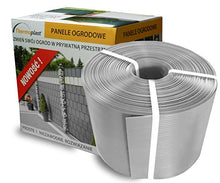 Thermoplast® - Strisce di protezione per recinzioni, 19 cm x 26 m = 4,94 m2, grigio (RAL 7040), 5 anni di garanzia