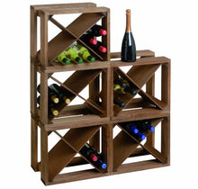 Renoir - Cantinetta in Legno per 12 Bottiglie - Modulo Componibile