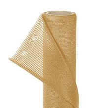 Rivestimento per staccionate, protezione vista all’85%, larghezza: 1,5 m, colore: beige (al metro)