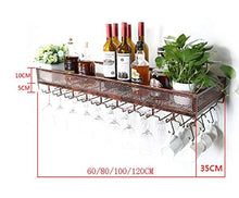 YWYW portabottiglie portabottiglie in Metallo per Bicchieri da Vino Portabottiglie Creativo a Sospensione Struttura in Vetro per Vino Rosso in Ferro Capovolto Portabicchieri da Bar per Uso Domestic