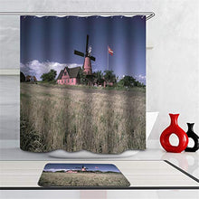 LIYAN Combinazione Bagno. Immagini Chiare E Colori Vivaci Rendono Il Tuo Bagno Pieno di Vita. Accessori da Bagno. Mulino A Vento. Azienda Agricola.