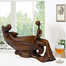 LOSAYM Statue Soprammobile Statuine Portabottiglie Decorazione Portabottiglie Soggiorno Mobile Portabottiglie Decorazione Armadietto del Vino