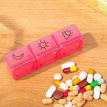 Fascigirl Portapillole Portapillole Settimanale Portatile in Plastica da 21 Griglie Organizer per Pillole per Viaggi