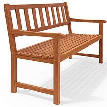 Deuba Panca da Giardino Kensington in Legno di Acacia 2 posti panchina terrazza arredo Giardino
