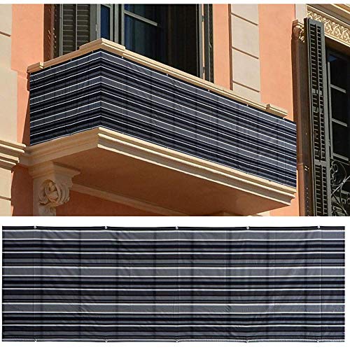 HAOMENGG Schermi di Protezione per la Privacy del Balcone, Parasole Protezione per Recinzione del Vento Rete di Protezione per la Privacy del Balcone per la casa Paravento per la terrazza Protezione