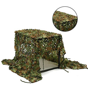 AWCPP Camo Netting Shading Net Air Difesa Network Rete | Shade Camouflage Network | Decorazione Interna Verde per il Campeio Caccia Militare Sunsn Nets,1,5 * 3M.