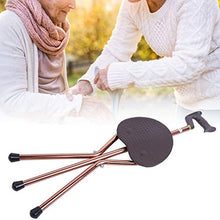 Brrnoo Sgabello in Canna, Sgabello Pieghevole Pieghevole Triangolare con Manico per Massaggi