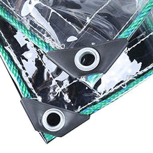 MHBGX Grande Tela Cerata Resistente, Teloni, Tela Cerata Trasparente in Pvc 0,5 Mm Piante da Giardino Protezione Solare Pellicola Isolante Trasparente Panno Antipioia - 500 G/M²,un,1X3M