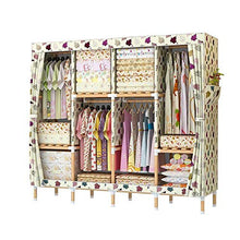 NXYJD Armadio Dressing Armadio Camera Armadio Mobili Camera Guardaroba Tessile Pieghevole Non Tessuta