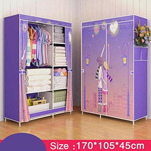 Sgualie - Armadietto pieghevole, antipolvere, multifunzione, grande armadio, Hh408000cs12., CHINA