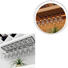Classico 3 Slot 6 Coppe metallo Parete Wine placcato |Champagne in vetro Rack |Gancio di vetro, supporto di vetro, sotto pensile di vetro di vino di Champagne Calici Calici supporto della cremagliera